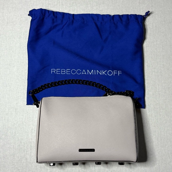 Rebecca minkoff pale purple/grey Avery leather crossbody purse - Picture 8 of 13